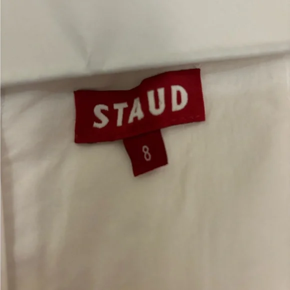 Staud Astro Dress - White (Size 8) - Picture 4 of 5